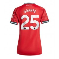 Stroje piłkarskie Manchester United Manuel Ugarte #25 Koszulka Podstawowej dla damskie 2025-26 Krótki Rękaw